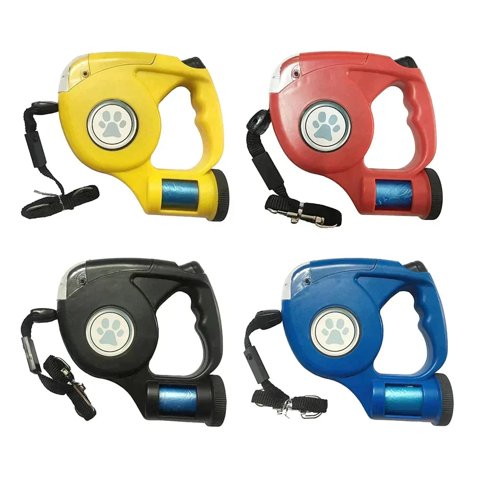 3-in-1 Retractable Dog Leash—walk