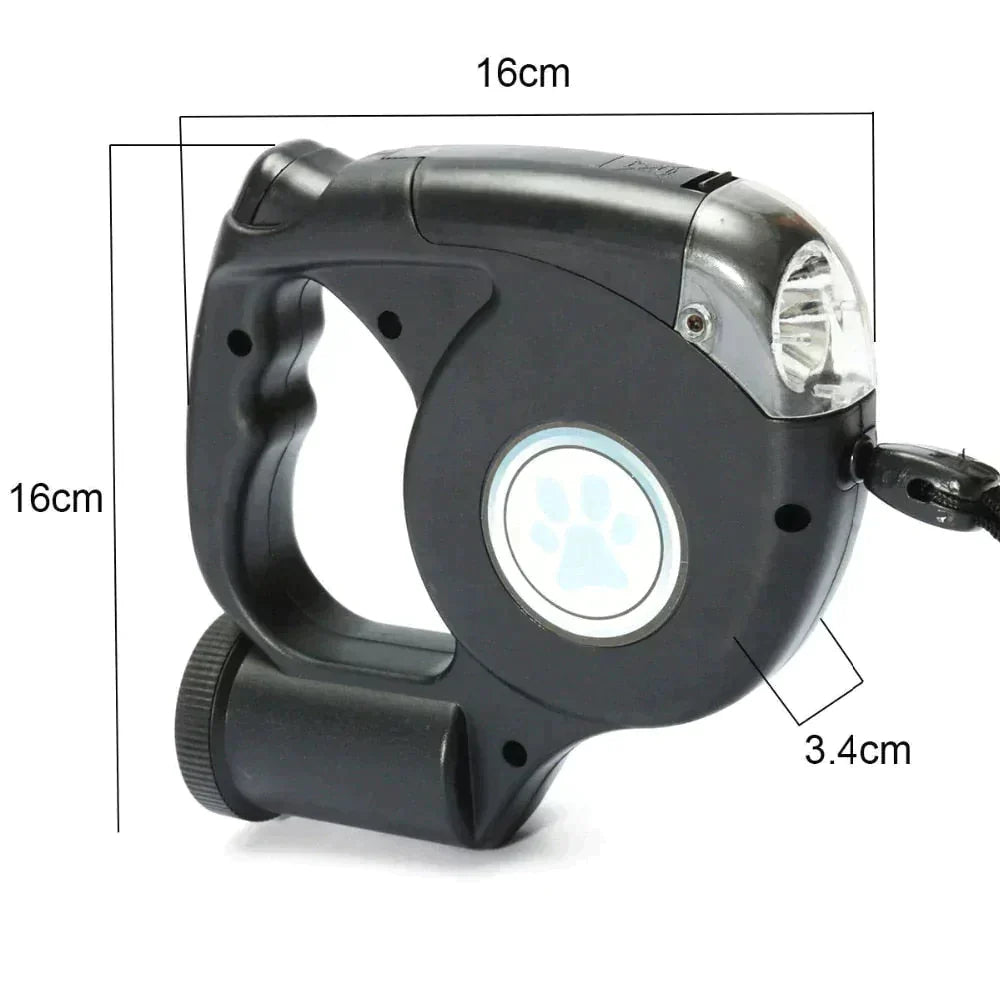 3-in-1 Retractable Dog Leash—walk