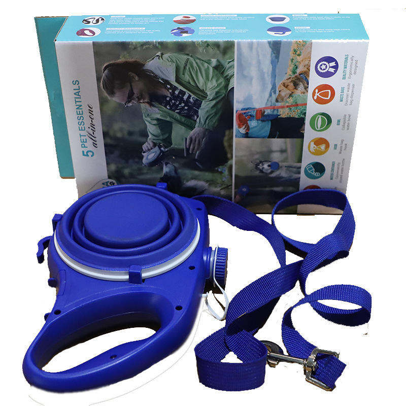 Multi-Purpose Dog Leash & Water Container