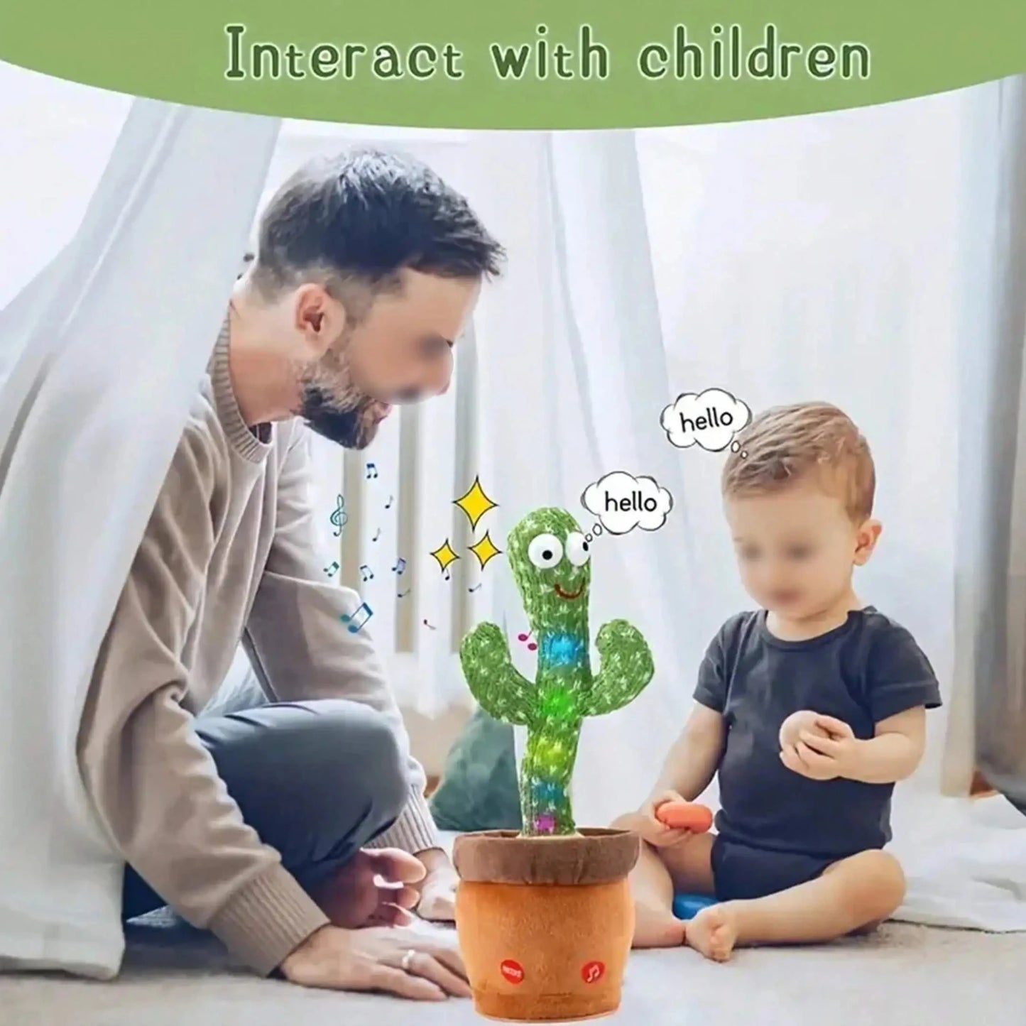 Dancing Talking Cactus Toys